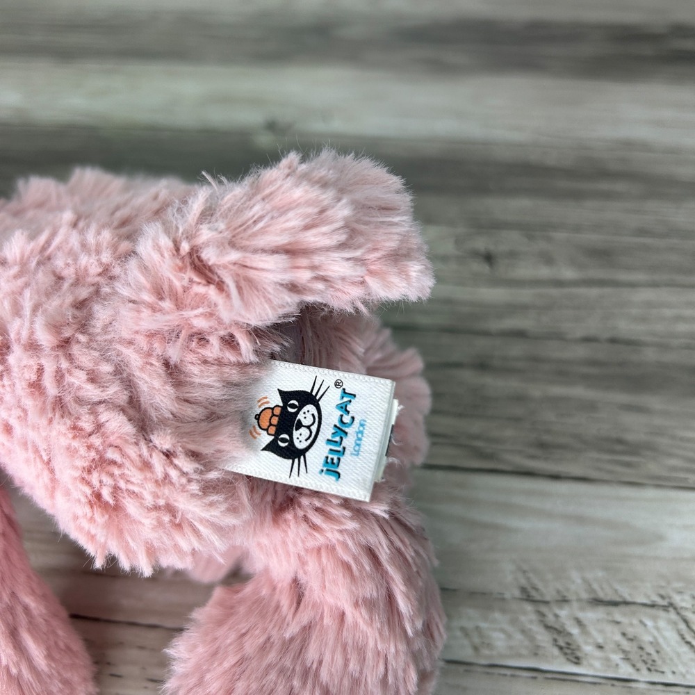 Jellycat Squiggle Piglet Small Pink Pig Big Ears - Picture 5 of 7